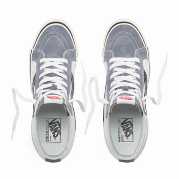 Panske Kotnikove Tenisky Vans Anaheim Factory Sk8-Hi 38 Dx Tmavo Siva/Biele VA84YQCVN